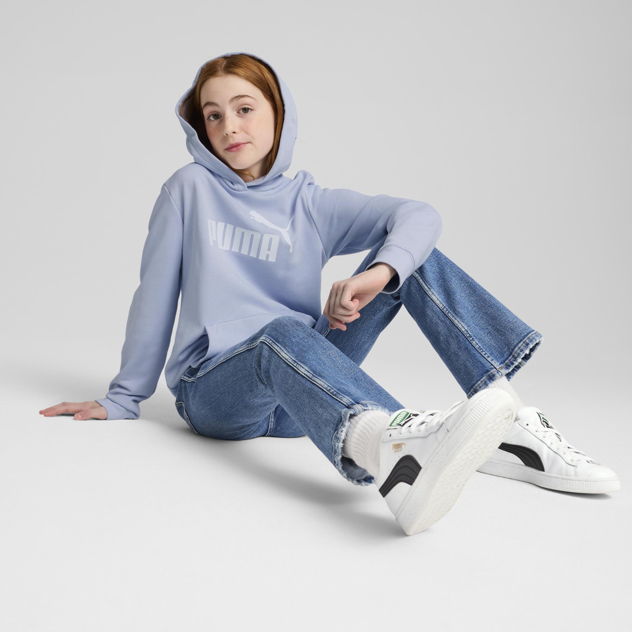 PUMA ESS No. 1 Logo Hoodie TR G Sudaderas con Capucha Niñas