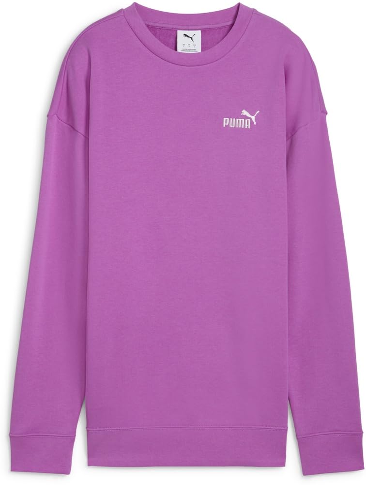 PUMA ESS Small No. 1 Logo Relaxed Crew TR Sudadera con Capucha Niñas