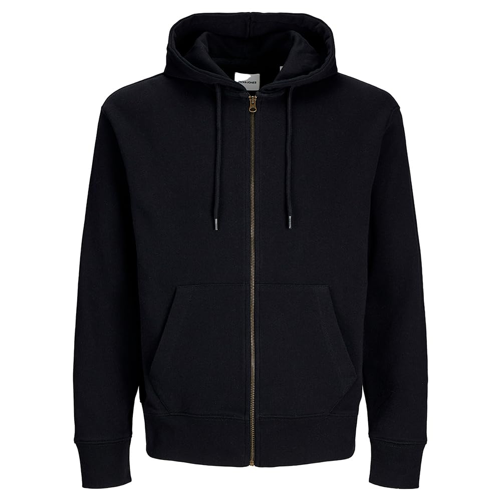 JACK & JONES Jjecharge-Sudadera con Capucha Y Cremallera Hombre