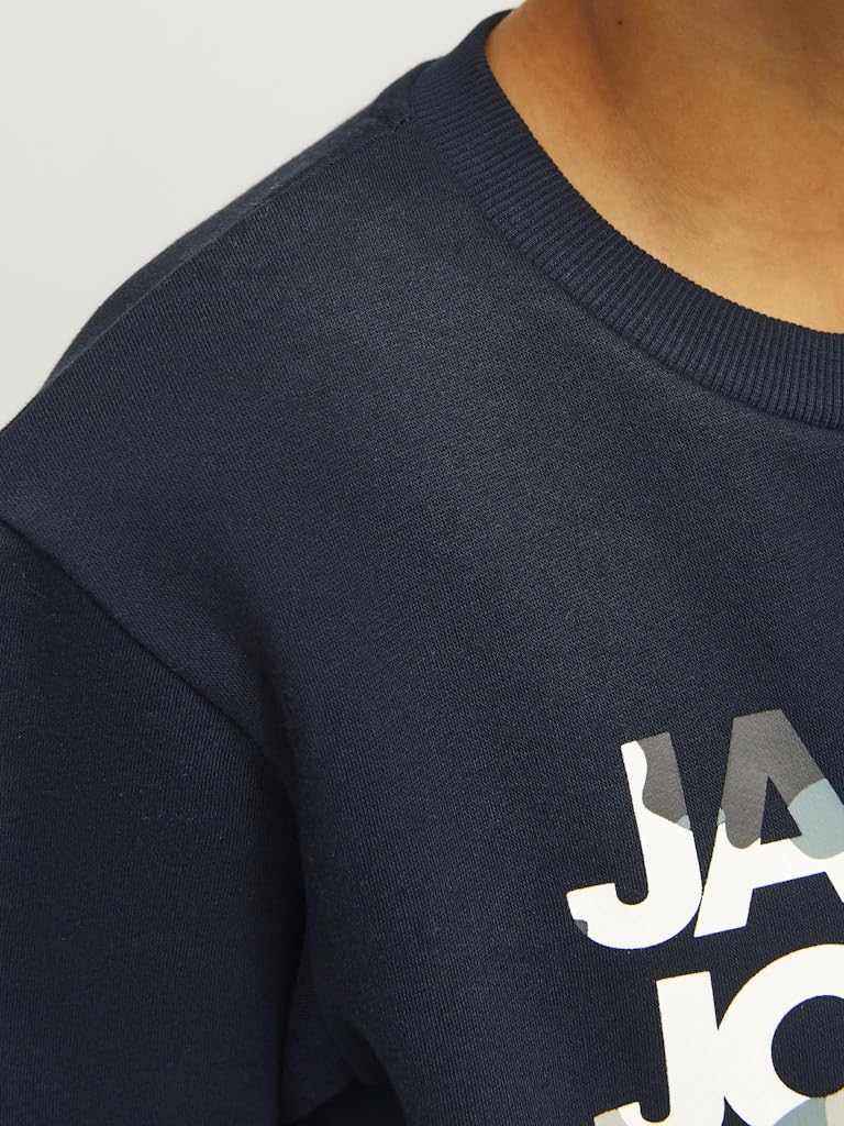 JACK&JONES JUNIOR JJLUKE Sweat Crew Neck JNR, Sudadera,