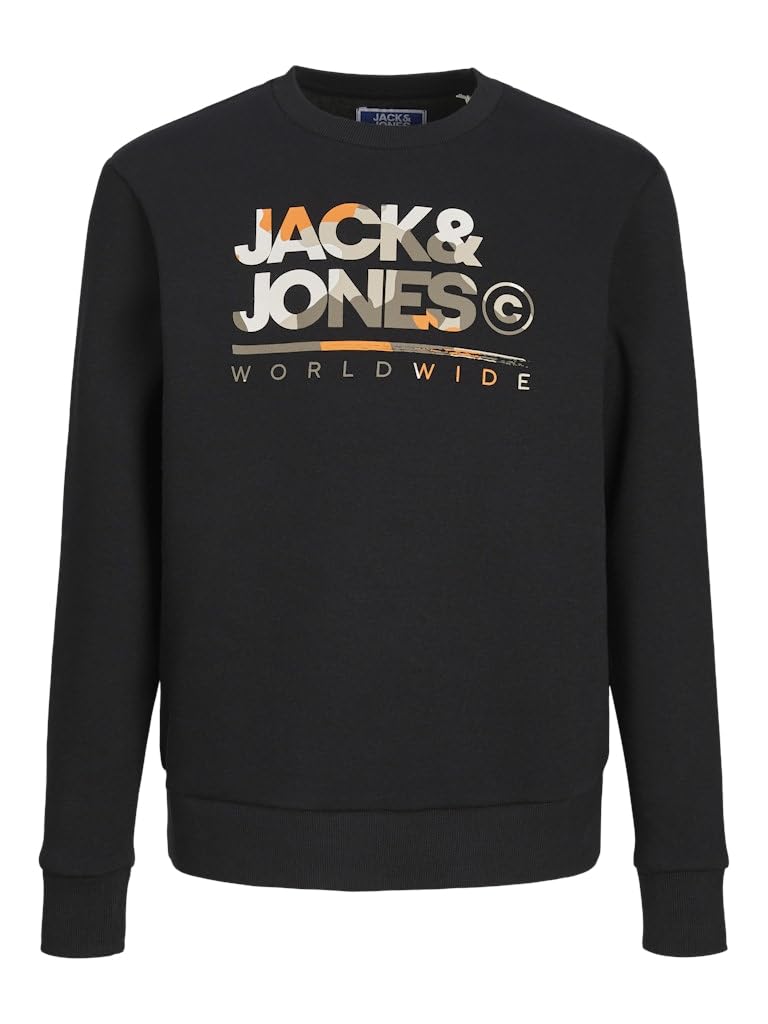 JACK&JONES JUNIOR JJLUKE Sweat Crew Neck JNR, Sudadera,
